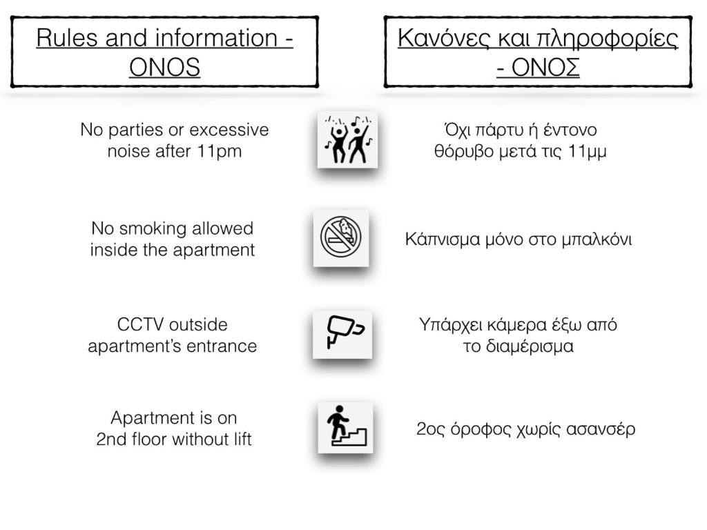 Onos - 2 Bedroom 2 Bathroom Penthouse With Terrace In Old Town Kalamata Luaran gambar